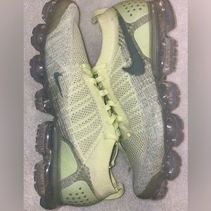 Nike Air Vapormax Flyknit 2 - Custom Nike ID - Lime green gray - AR4480-991